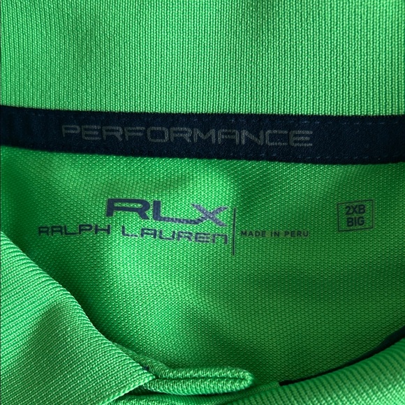 2XB Polo by Ralph Lauren Green and Striped Men's Polo Set - Picture 8 of 10